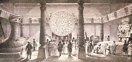 The Egyptian Hall, Piccadilly, London. 1824